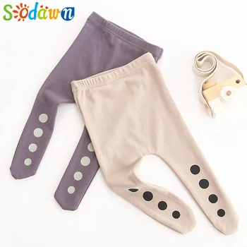 

Sodawn Spring and Autumn New Baby Cotton Pantyhose Baby Boy Baby Girl Cute Polka Dot Wild Tights