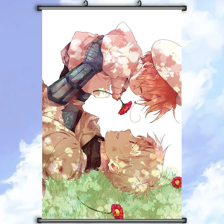Японское аниме Hetalia: Axis Powers Alfred F. Джонс и Артур Киркланд & Francis домашний декор