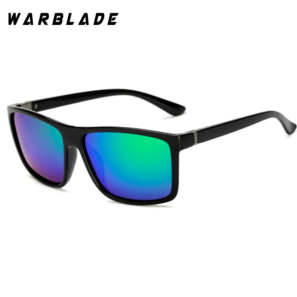 Мужские солнцезащитные очки WarBLade квадратные поляризационные с защитой UV400
