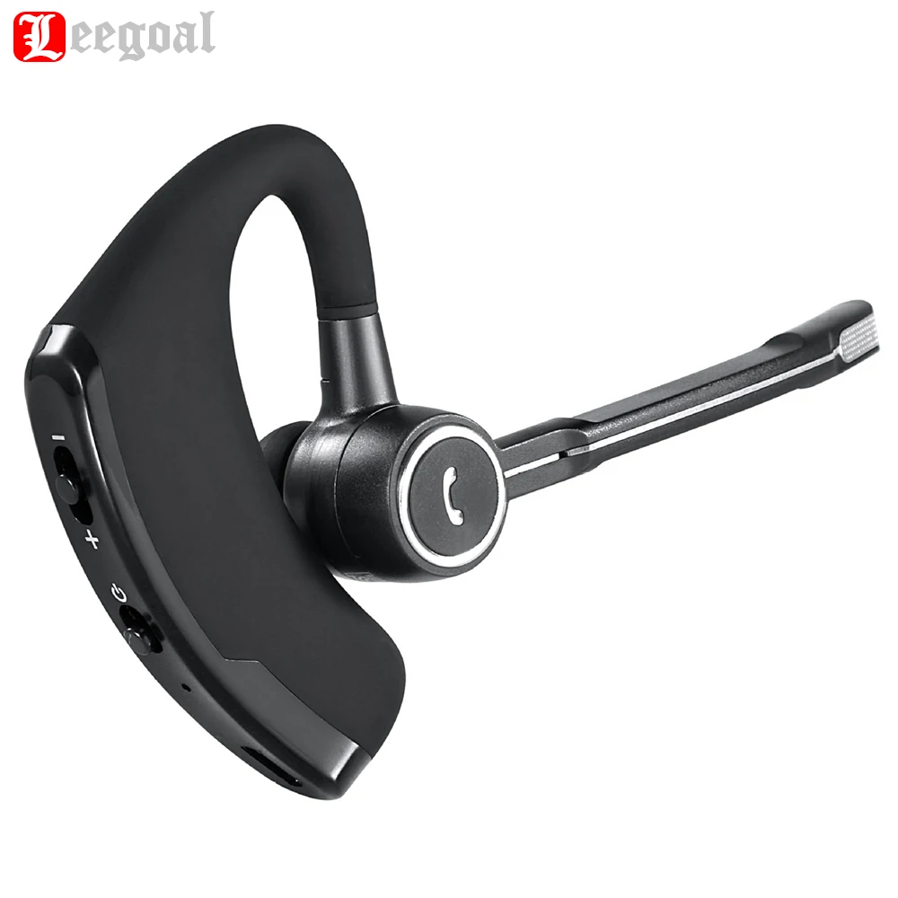 

LEEGOAL Bluetooth Business Earphone Handsfree Headset Bluetooth Earbuds V4.1 Wireless Earphones Noise Control Earpiece with Mic