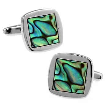 

Mens Wedding Cufflinks Novelty Fancy Shell & Clean Cloth 156082