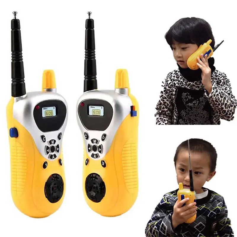 2 шт домофон электронная рация дети ребенок Mni игрушки портативный двухстороннее радио