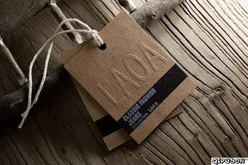 

DH19092 custom Garment tags/hangtag/Clothing Labels/Sticker/Packing/Jewellery Tags/Business Cards/paper tags/tag