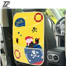 ZD для Ford Focus 2 3 1 Fiesta Mondeo Ranger Kuga Seat Leon Ibiza Lexus автомобиль детей кик мат сиденье задняя крышка протектор хранения