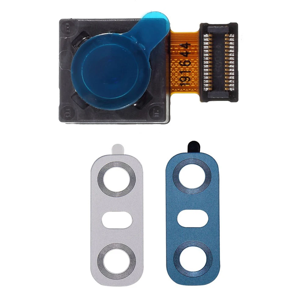 

Silver/Blue Color Plastic Back Camera Ring Lens Cover And Left Side Rear Camera for LG G6 H870 H871 H872 LS993 VS998 US997 H873