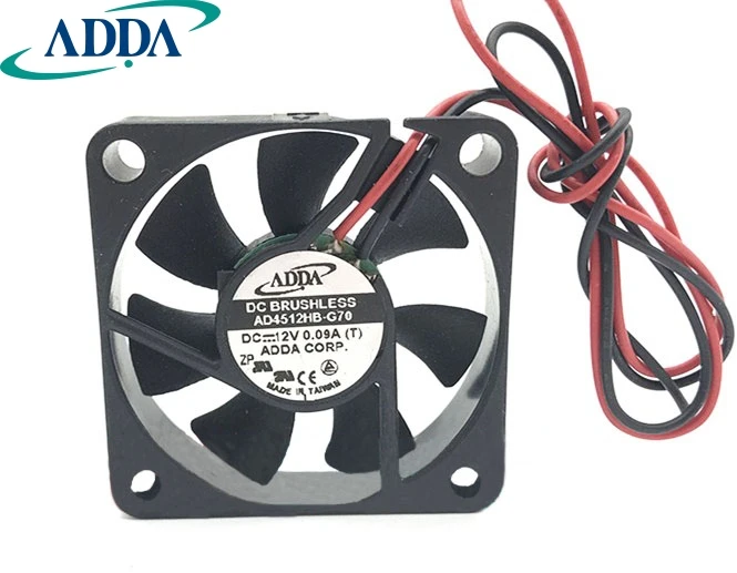 1pcs AD4512HB-G70 DC 12V 0.09A  4510 4.5cm 45mm  quiet server inverter power supply cooling fans