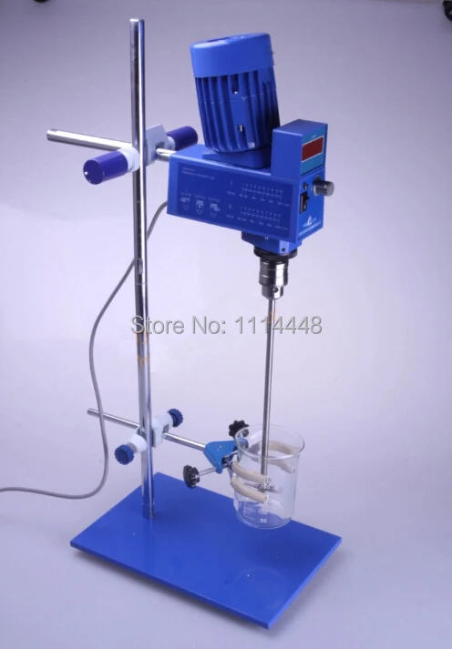 Brand New Digital Lab Mixer Stirrer Mixing Machine 2000RPM 20L 0-10000mPas 120W photo