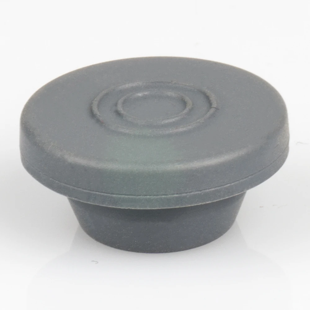 100pcs/lot 13mm 20mm Grey Color Butyl Rubber Stopper Medical Rubber for Vials Rubber Sealing Injection Vials Stopper Rubber Cap