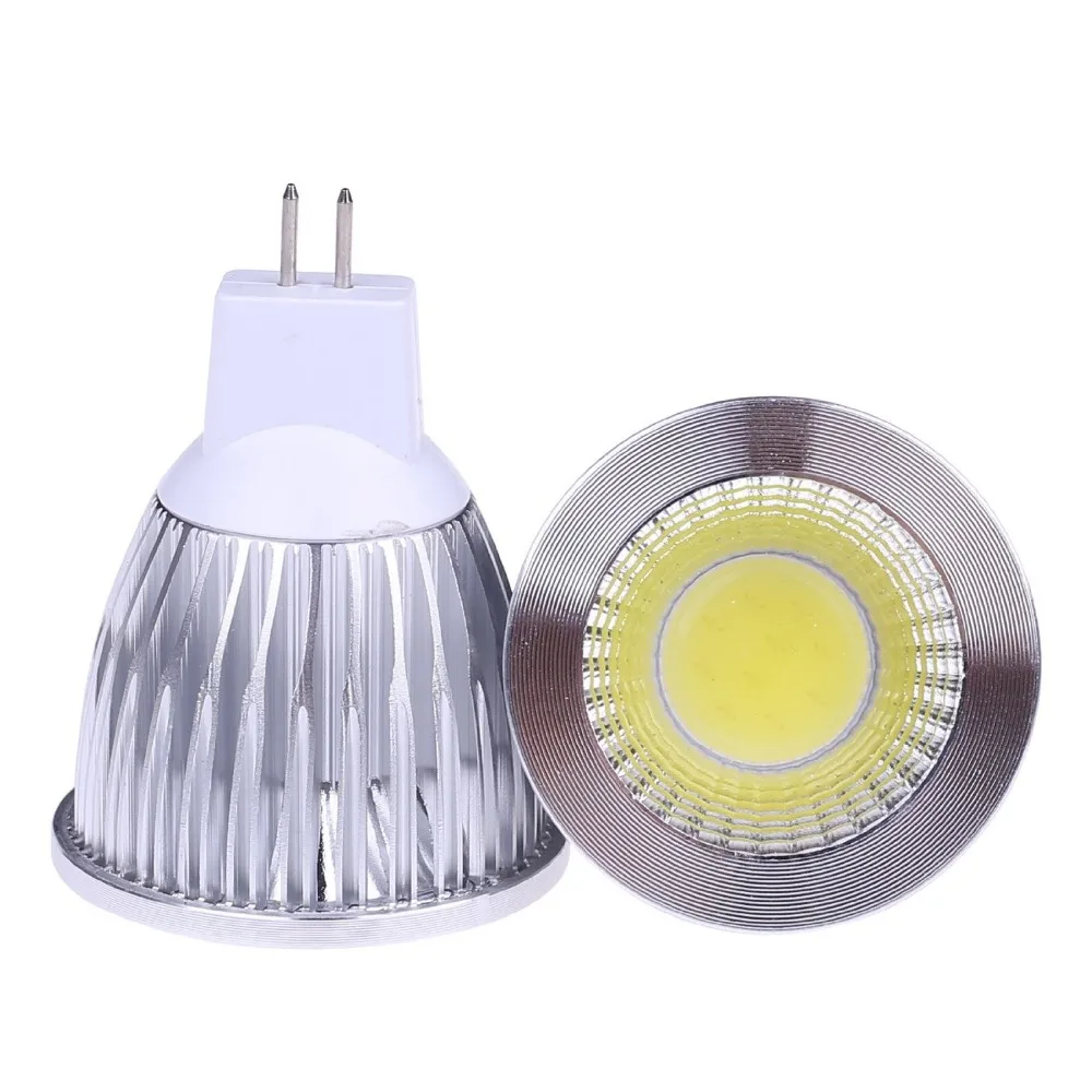 Высокая мощность лампада СИД MR16 COB 9W 12W 15W Диммируемый Cob прожектор теплый