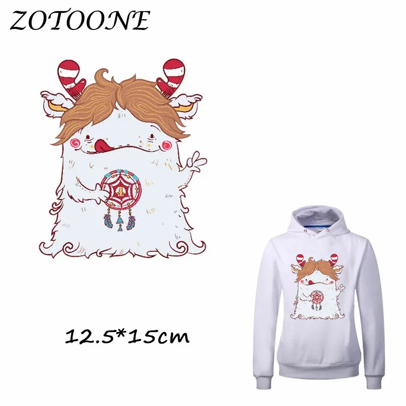 

ZOTOONE Heat Transfer Clothes Stickers Cute Unicorn Patches for T Shirt Jeans Iron-on Transfers DIY Decoration Applique Clothes
