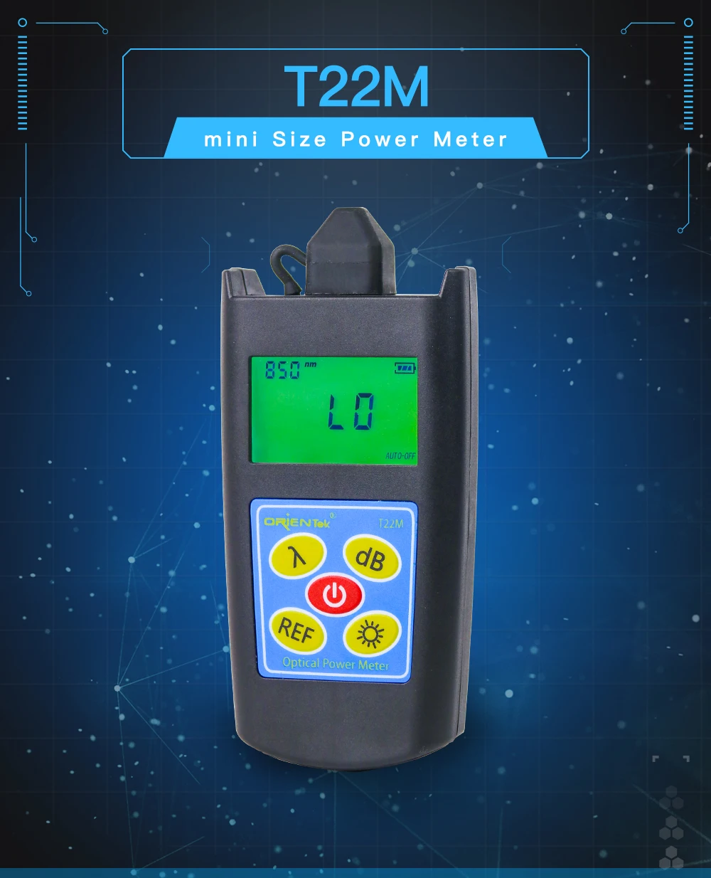 

Orientek T22M Handheld Mini Optical Power Meter