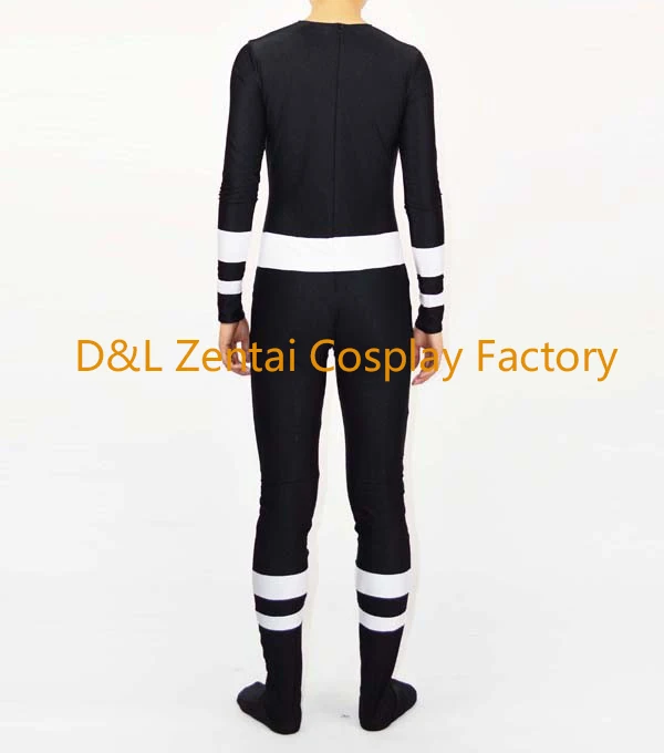  Free Shipping DHL DC Comics Black Superman Costume Superhero Zentai Cosplay Lycra Spandex Halloween