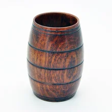 Новинка Бочкообразная деревянная пивная чашка Dringking