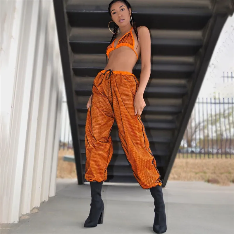 KGFIGU Women cargo pants 2018 Autumn long trousers casual