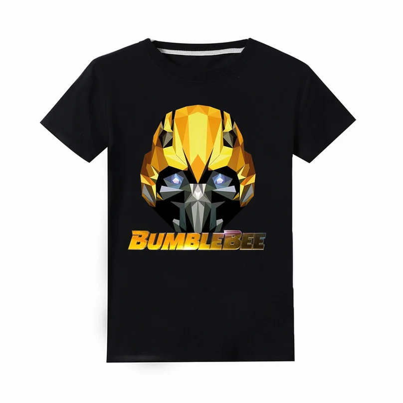 

Bumblebee T Shirt for Boys Anime Hero Cartoon Summer New Cartoon Short Sleeve Tops Alan Walker Toddler Kids Girls O-Neck T-shirt