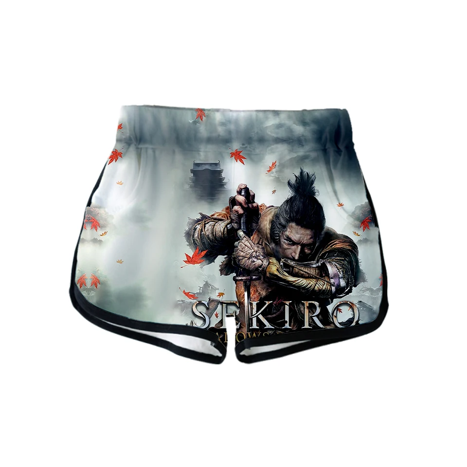 FRDUN TOMMY 2019 3D Sekiro Shadow Die Twice Print Женские повседневные сексуальные шорты 2019 повседневные женские летние Горячая Распродажа шорты плюс размер