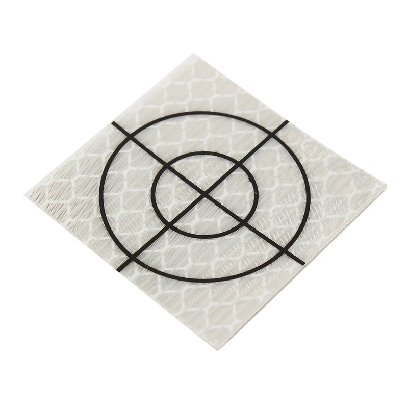 

100pcs Reflector Sheet Reflective tape target TOTAL STATION 20/30/40/50/60mm