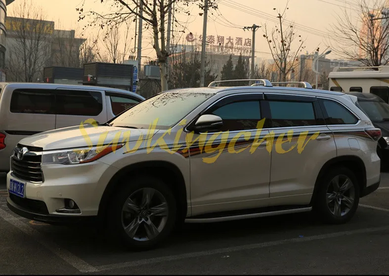 Silver For Toyota Highlander Kluger 2014 2015 2016 2017 2018