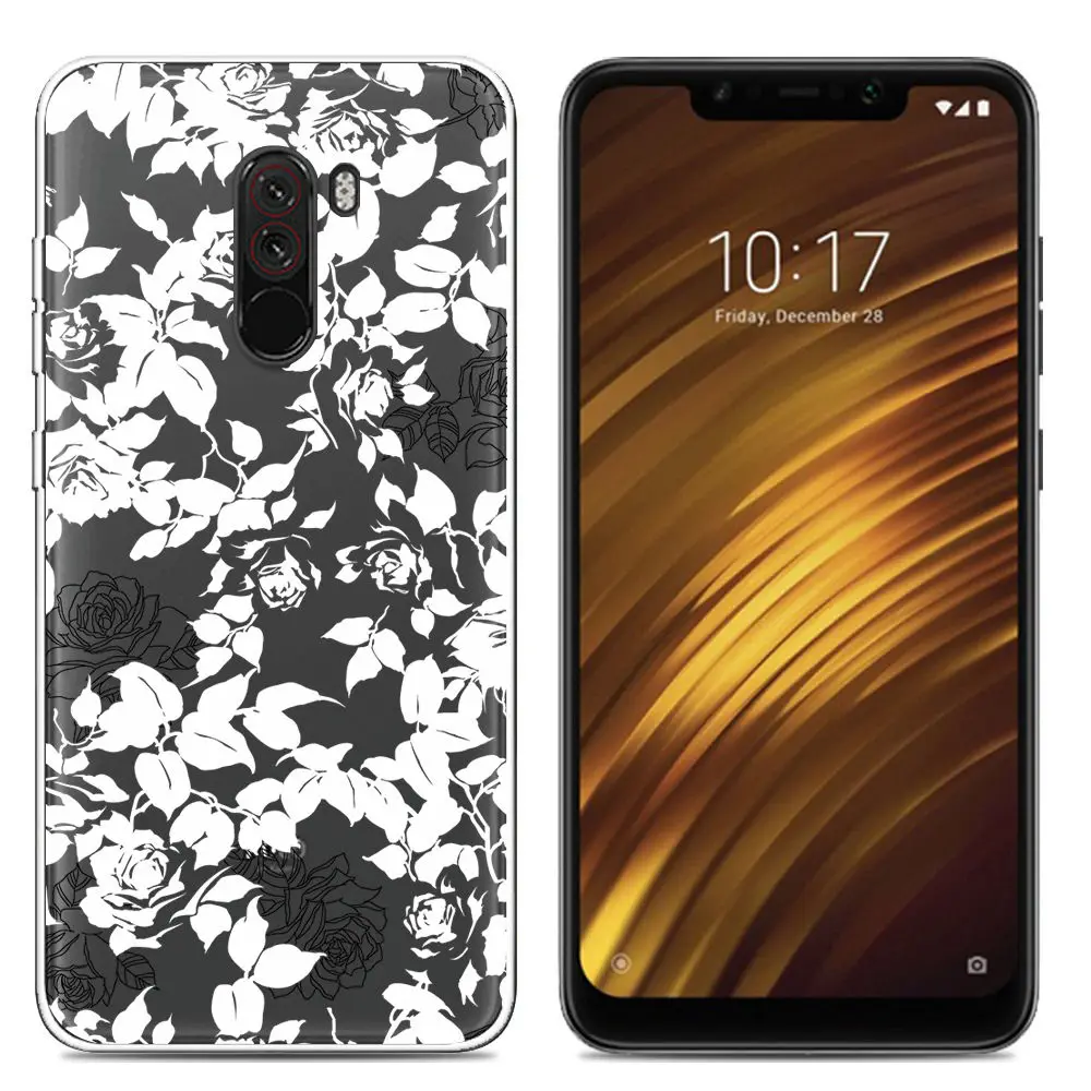 Silicone Case FOR Xiaomi Pocophone F1 Soft TPU Cover FOR Xiaomi Mi 5X Mi A1 Painted Cases FOR Redmi 5 Pro 4A 5A 5 Plus Fundas (4)