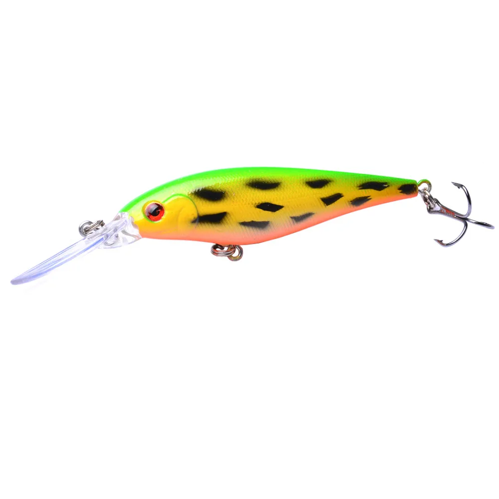 

11cm 9g Hard Fishing Lure Minnow Crankbait Bait Tight Wobble Slow sinking Jerkbait Japan Fishing Tackle for Pike Bass