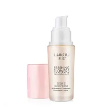 Цветы мультиэффект основа жидкое длительное увлажнение с осветляющим эффектом тон кожи водонепроницаемое отбеливание быстрое впитывание 40 мл