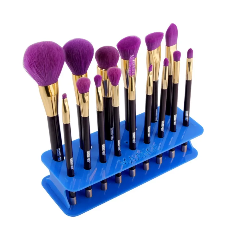 Buy 15 Holes Cosmetic Makeup Brush Storage Stand Shelf