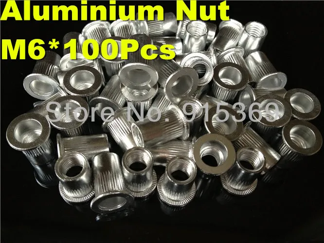 / 16/ 5//16/ / 16 / 24/ 1//4/ / 32/ # 10/ 100pcs acciaio rivetto dado inserto Nutsert # 8/ / 18/ 3//8/
