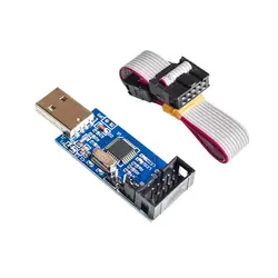 1 шт USBASP USBISP AVR программист USB ISP USB ASP ATMEGA8 ATMEGA128 Поддержка Win7 64 K