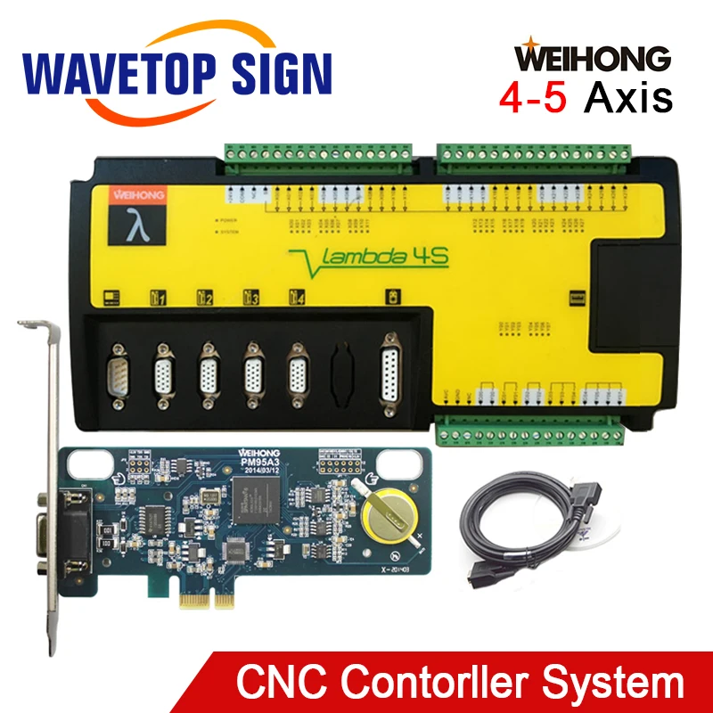 Weihong CNC 5 осевой Управление Системы фрезерный станок с ЧПУ автобус PM95A + Lambda5S
