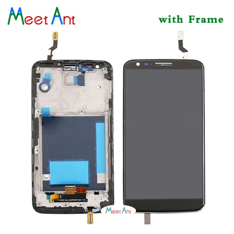 

DHL 10Pcs/lot High Quality 5.2'' For LG G2 D802 D805 LCD Display Screen With Touch Screen Digitizer Assembly
