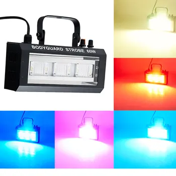 

2016 Newest DMX Sound Control 60W Floodlight Party Disco DJ Light Music Show Projector RGB Lighting Effect laser disco light