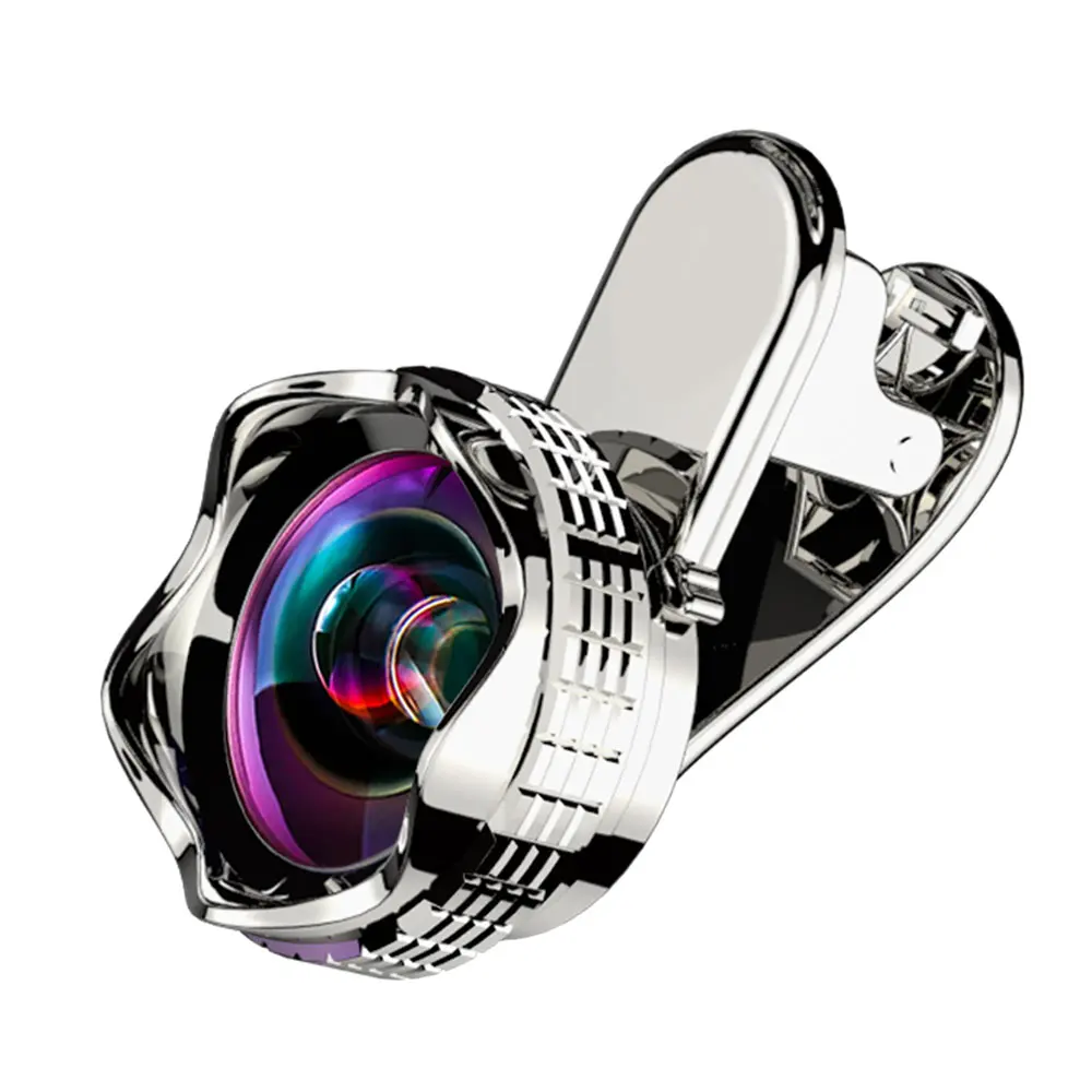 2 in 1 Universal Aluminum Alloy Cell Phone Camera Lens 5K