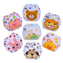 1 PCS Reusable Baby Infant Nappy Cloth Diapers Soft Covers Baby Nappy Size Adjustable Training Pants Size Adjustable Cut Pattern