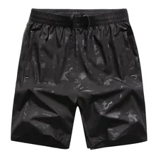 8XL новые летние камуфляжные мужские шорты для отдыха, повседневные быстросохнущие короткие брюки, свободные шорты с эластичной резинкой на талии, большой размер 7XL 8XL