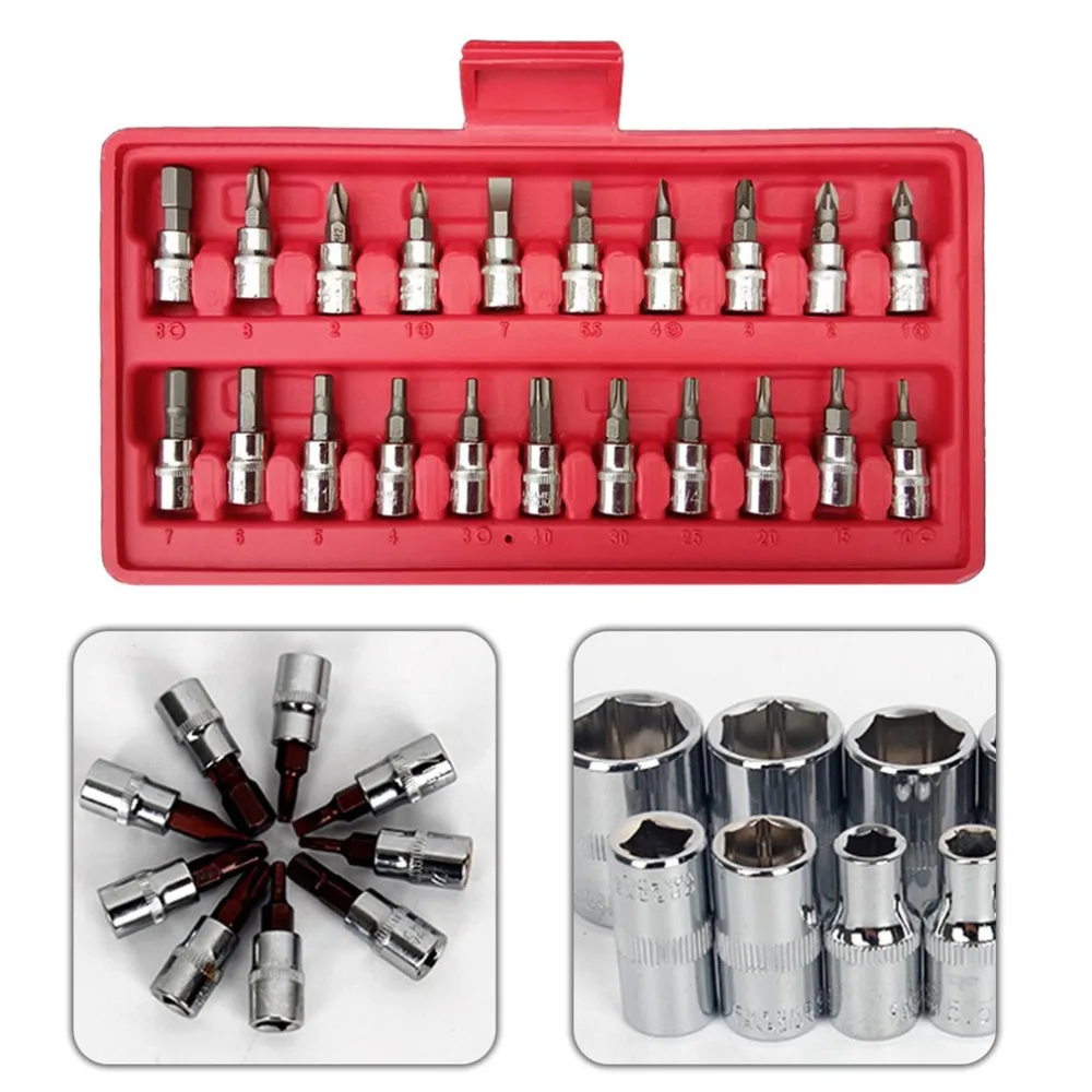 

46 in 1 Wrench Combination Socket Bit Set Ratchet Tool Torque Wrenches Kit Car Auto Repair Hand Tools Kits Repairing Sets