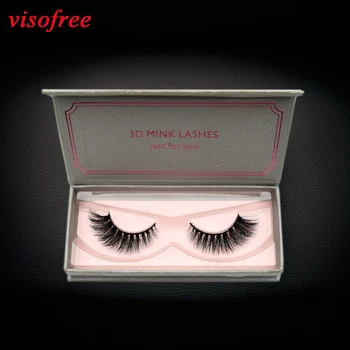 

visofree Eyelashes 3D Mink Lashes Handmade False Eyelashes Full Strip Lashes High Volume Mink Lashes Cruelty free Reusable Lash