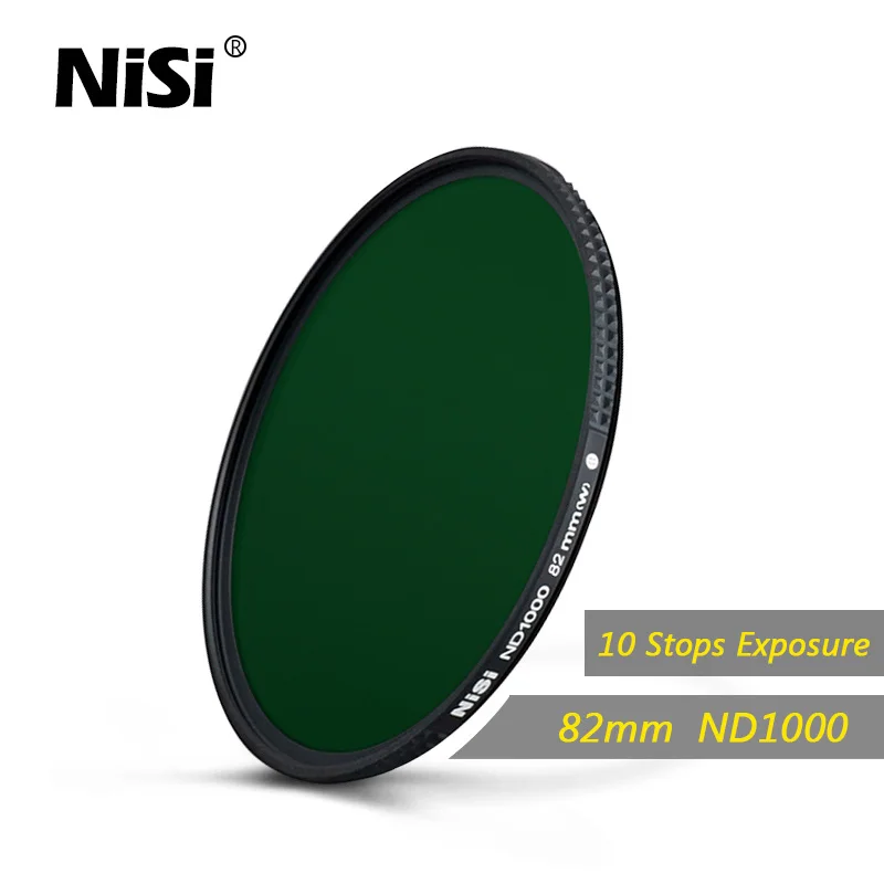 NISI 82mm NC ND1000 Filter Optical Glass 10-STOP Ultra Slim HD Multi-coated Neutral Density ND1000 Filter For Camera DSLR NISI 82mm NC ND1000 Filter Optical Glass 10-STOP Ultra Slim HD Multi-coated Neutral Density ND1000 Filter For Camera DSLR