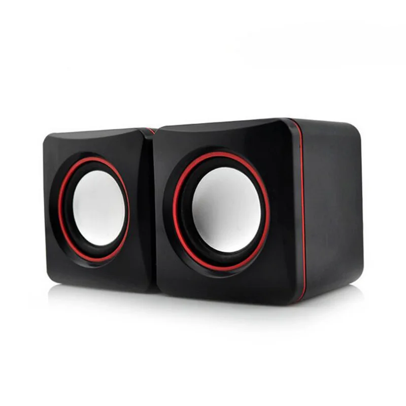 

New Latest style Universal D-02A Active USB 3.5mm Mini Speakers Desktop Computer Laptop Tablet PC Notebook Peripherals Speakers
