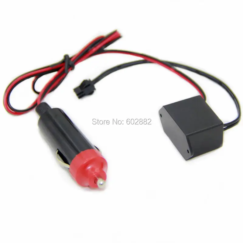 

12V Inverter with cigarette plug for 3 - 5 Meters EL Wire
