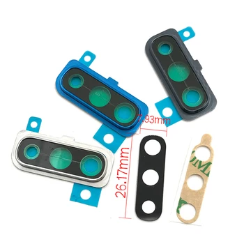 

50pcs/lots For Samsung Galaxy A50 A505F Housing Back Rear Camera Glass Lens With Cover Frame Holder