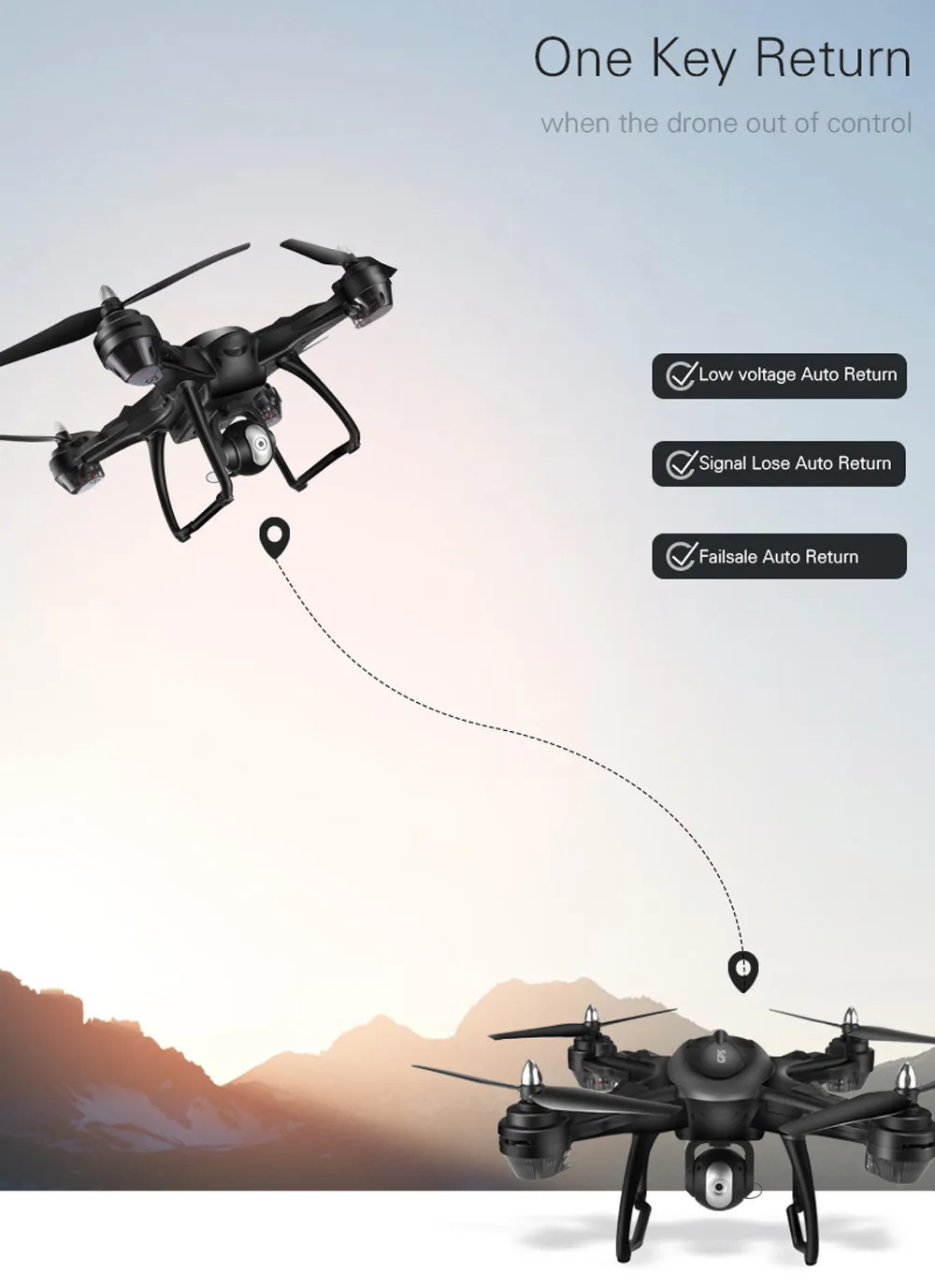 LH X38G двойной GPS FPV с HD камерой 1080 P Wi Fi Радиоуправляемый Дрон Квадрокоптер + рюкзак