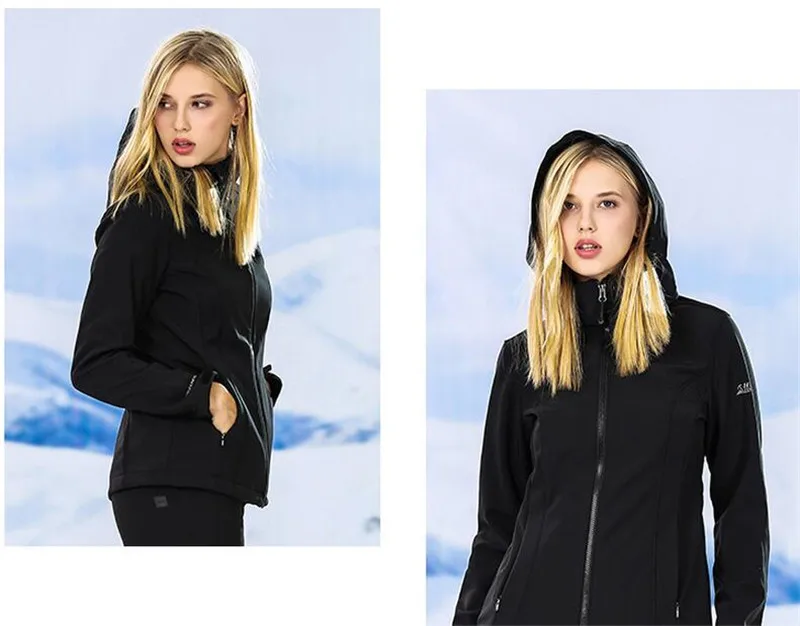 Зимние куртки высокого качества для женщин, водонепроницаемая флисовая куртка с флисовой подкладкой, теплые уличные женские походные куртки для рыбалки