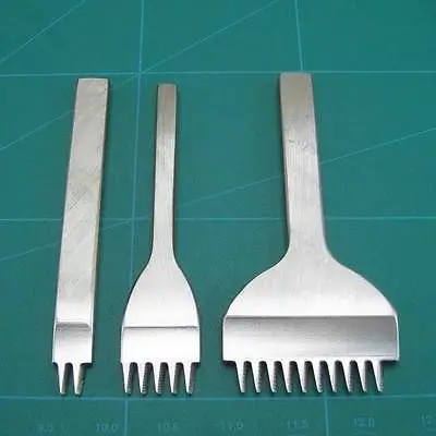 

leather craft Tools Treatments Crafts DIY stitching punch Pricking Iron 3.85 spacing