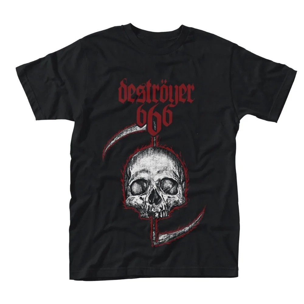 

Destroyer 666 Skull S-XXL Tshirt Official Black Death Thrash Metal Band T-shirt