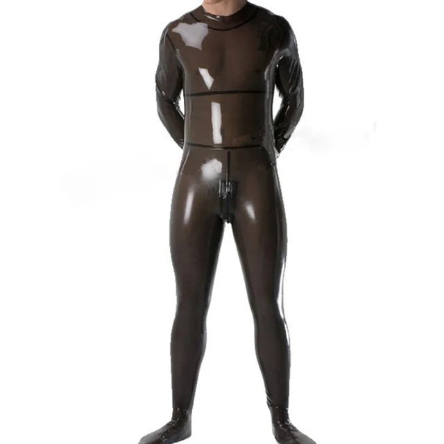 Transparent black latex catsuit Opinion transparent black latex catsuit speaking, opinion