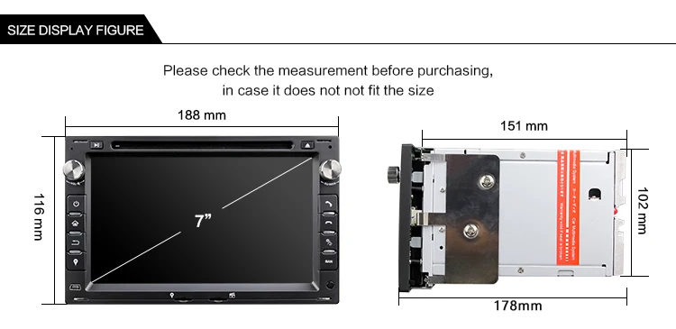 Flash Deal Idoing Steering Wheel 2Din Android 7.1For VW volkswagen Passat B567 DVD Car Multimedia Player Quad Core Navigation Touch Screen 25