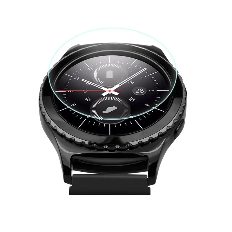 Закаленное стекло для samsung Galaxy gear S2 S3 Classic S2 S3 защита экрана 9H 2.5D Смарт-часы Защитная стеклянная пленка