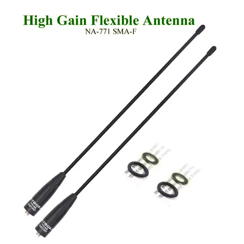 Original NAGOYA Antenna NA-771 SMA-Female fit for Two Way Radio UV-5R UV-82 TH-UV8000D UV-25D NOTE Dual band Antenna - Image 4