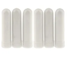 Абсолютно новые 6 шт эфирные масла Ароматерапия Пустые контейнеры для носовых ингаляторов палочки пустые трубки 5 цветов контейнеры для носовых ингаляторов трубки многоразовые бутылки