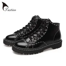 TASTIEN New Arrival Fashion Women Flats Shoes 2017 Top Quality Genuine Leather Women Shoes Solid Black Casual Shoes Big Size
